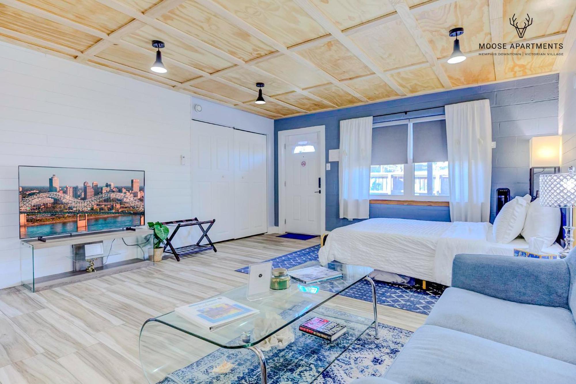 The Moose #3 - Modern Luxe Studio With Free Gated Parking & Wifi Memphis Exterior foto
